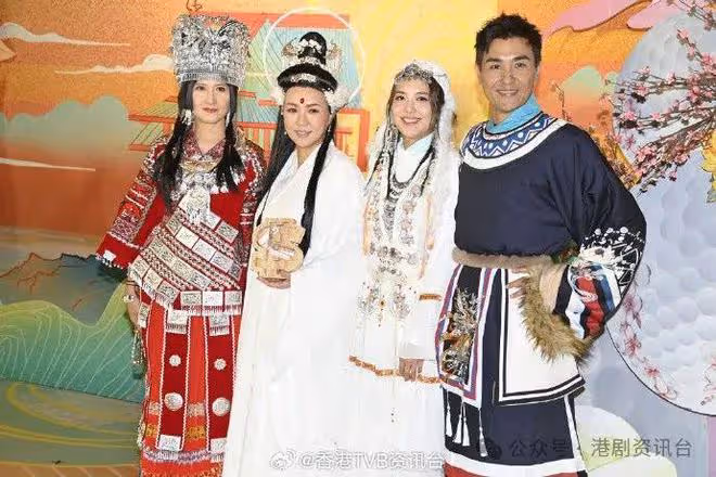 黎瑞恩辦晚宴玩古裝扮相吁人捐錢!邵美琪愛演古裝可天馬行空