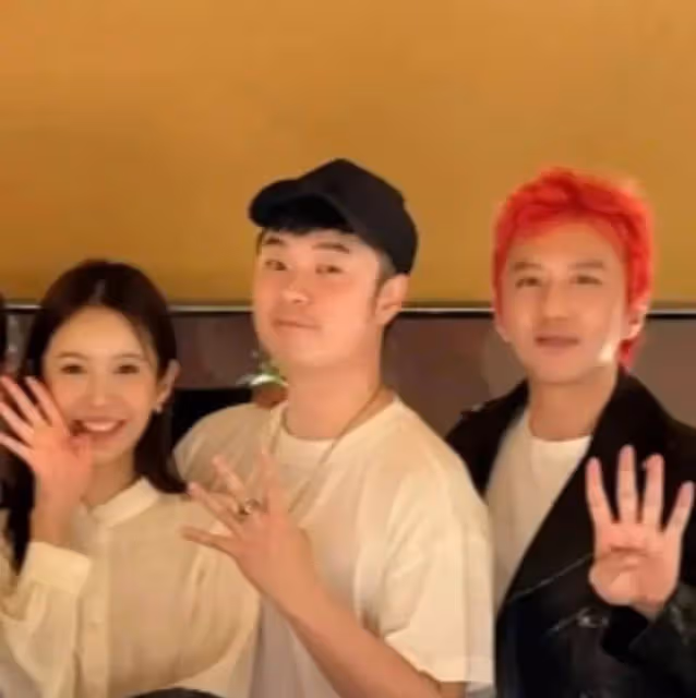 陳赫生日聚會好熱鬧,有鄧超陳小春應采兒朱楨夫婦,還有她和他