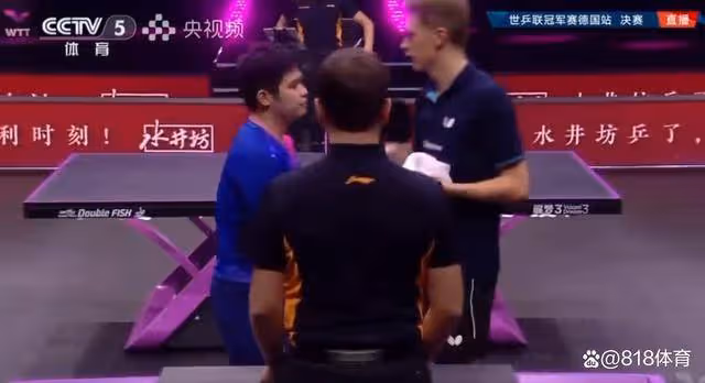 好大兒!林詩棟力克卡爾伯格歐洲奪冠,先不握手沖向王皓擁抱慶祝