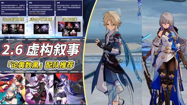 《崩壞:星穹鐵道》虛構論黃數黑打法講解