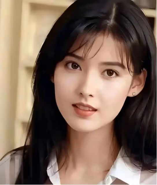 玉女掌門人周慧敏狀態驚人,57歲生日曬童年照,瓜子臉冷感十足