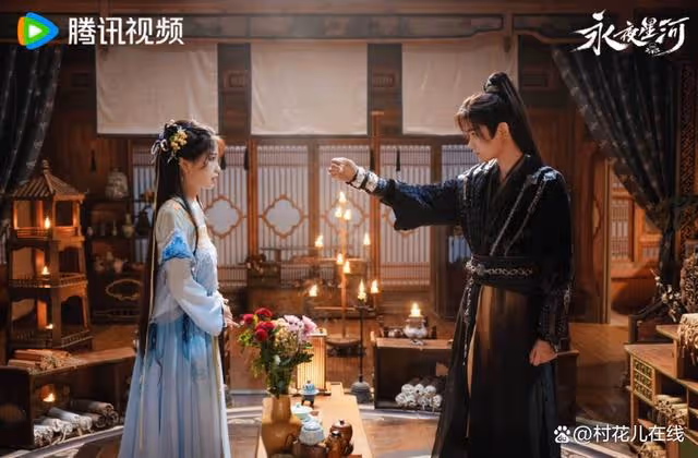 《永夜星河》丁禹兮流量破5億 她喝醉撒嬌他,這4字吿白甜翻全網