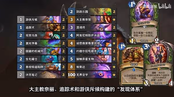 《爐石傳說》深暗領域首周強力卡組分享