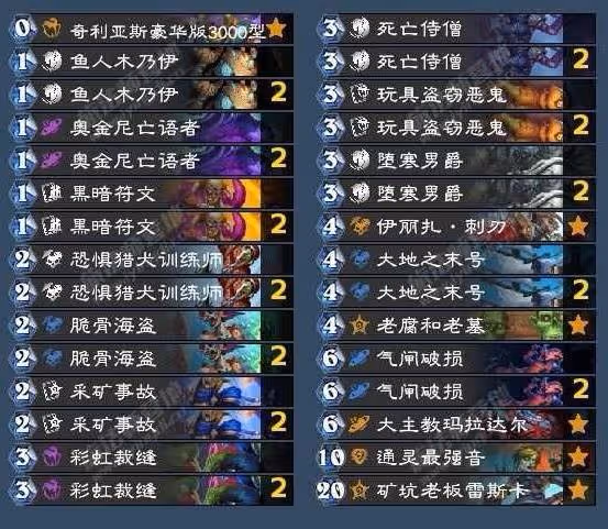 《爐石傳說》通靈彩DK卡組及玩法分享