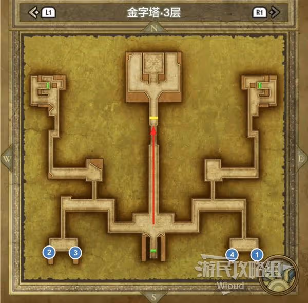 《DQ3重製版》金字塔探索攻略
