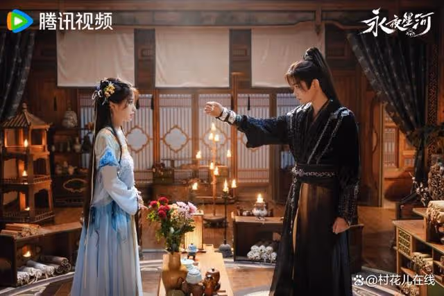 《永夜星河》微博奪9.3分,丁禹兮對虞書欣一見鍾情加碼告白甜翻