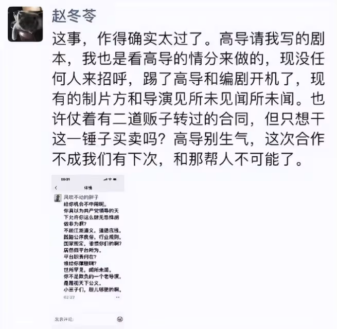 張晚意新劇內鬥!導演高群書被踢出局,編劇大肆吐槽,評論區失控