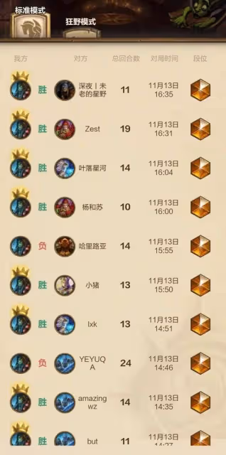 《爐石傳說》快攻法強薩上分卡組分享