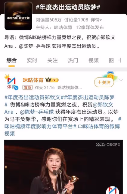 陳夢獲傑出運動員獎,榮譽加身卻遭質疑,她如何回應?