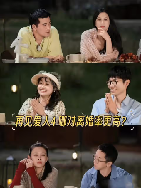 網友盤點《再見愛人》系列離婚率,你覺得第四季會有幾對離婚?