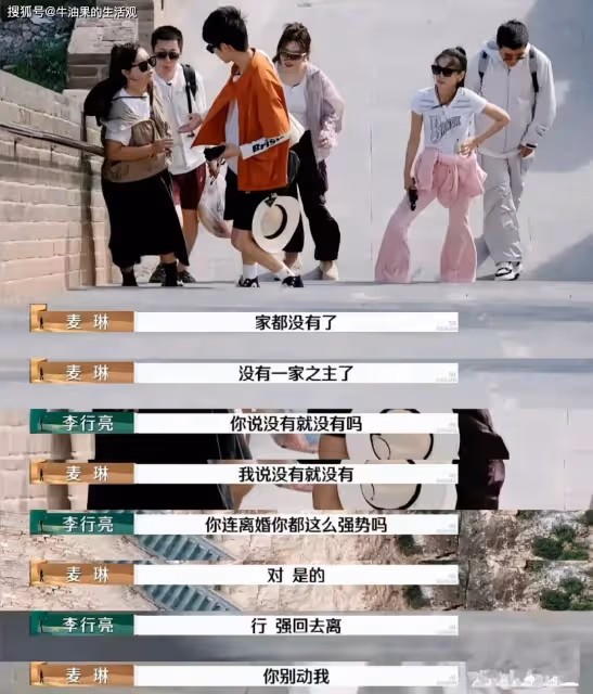 《再見愛人》:李行亮麥琳離婚分財產搶孩子,這次來真的了