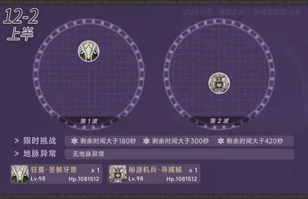 《原神》5.1第二期深淵第12層打法解析
