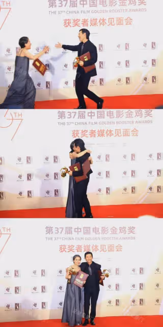 金雞獎：雷佳音李庚希影帝影后，00後上桌，王驍拿獎雷佳音翻跟頭