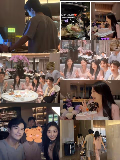 孫樂言曬生日合照，《心動的信號7》成員大團聚，毓言cp依舊甜蜜