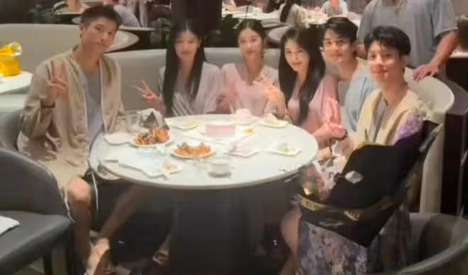 孫樂言曬生日合照，《心動的信號7》成員大團聚，毓言cp依舊甜蜜