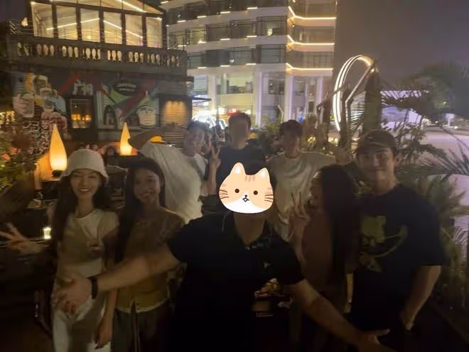 孫樂言曬生日合照，《心動的信號7》成員大團聚，毓言cp依舊甜蜜