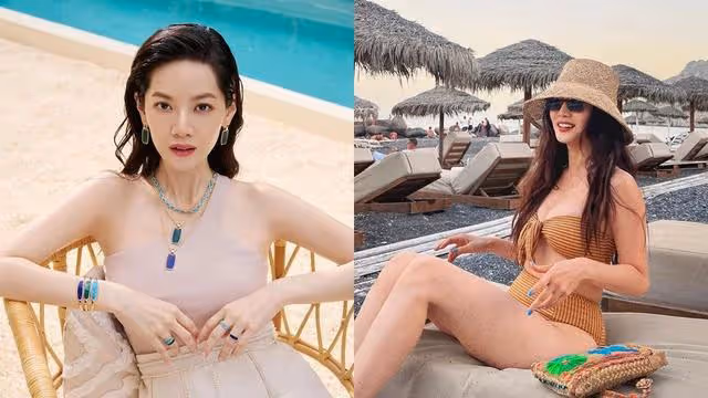 曾之喬生日海邊解放孕肚! 「臨盆倒數真實身材」全被拍