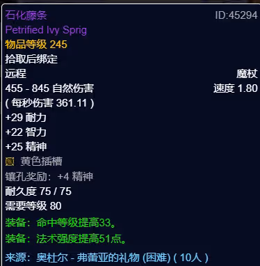 WLK懷舊服P3階段TOC 戒律牧BIS裝備寶石附魔推薦