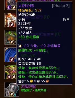 WLK懷舊服P3階段TOC 貓德BIS裝備寶石附魔推薦