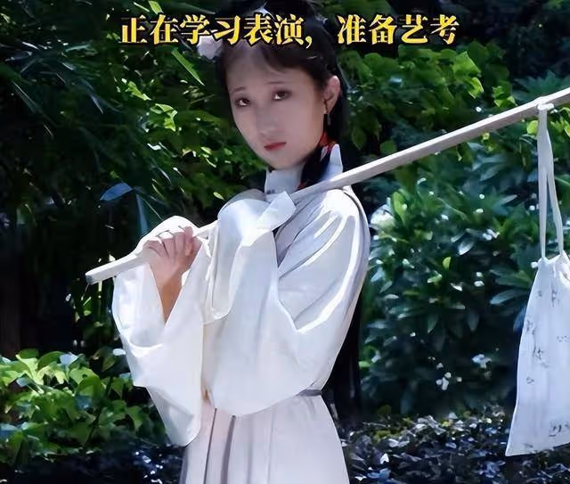 17歲少女神似林黛玉,藝考驚艷評委,網友:陳曉旭重生
