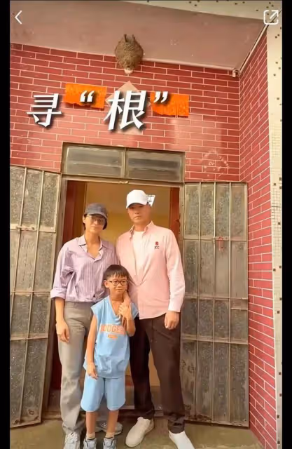 45歲TVB視後一家五口回家鄉認祖歸宗, 富貴老公陪伴上香拜神