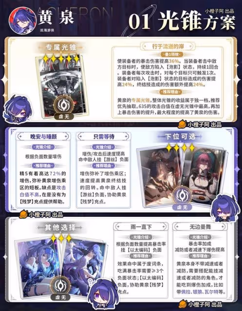 《崩壞:星穹鐵道》黃泉全面培養指南