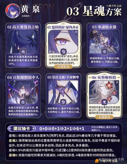 《崩壞:星穹鐵道》黃泉全面培養指南