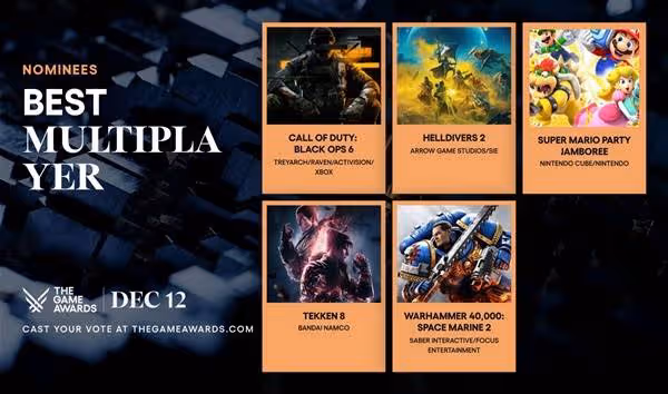 TGA2024入圍遊戲名單分享
