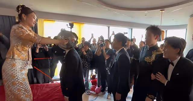 郭德綱外甥大婚!新娘孕肚明顯,明星伴郎陣容強大