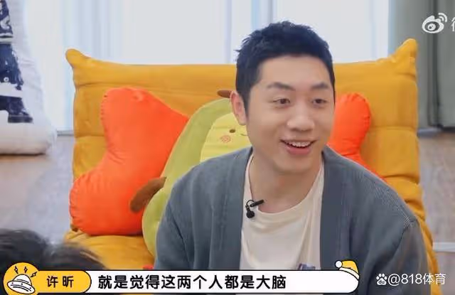 許昕:和樊振東雙打我是大腦他聽我的 和馬龍我倆都是大腦容易吵架