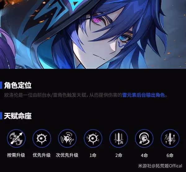 《原神》歐洛倫全方位養成攻略