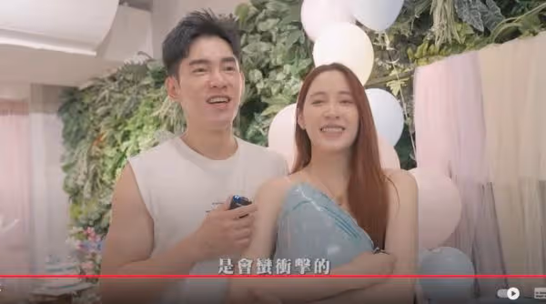 快訊／歐陽妮妮公開寶寶性別「氣球一戳破哭了」！張書豪：蠻衝擊的