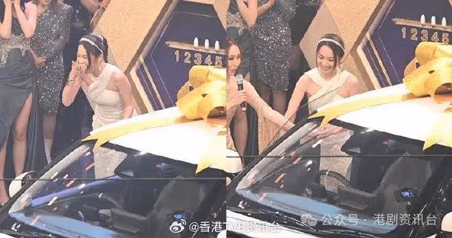TVB台慶|郭珮文又中獎抽中2萬5利是 落選港姐鍾翠詩奪大獎43萬