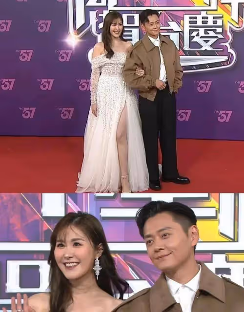 TVB台慶港星齊現身,高海寧艷壓,中年女星個個凍齡!