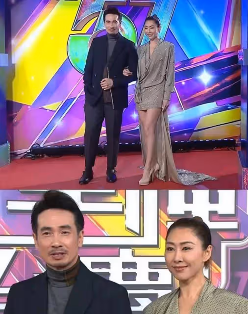 TVB台慶港星齊現身,高海寧艷壓,中年女星個個凍齡!