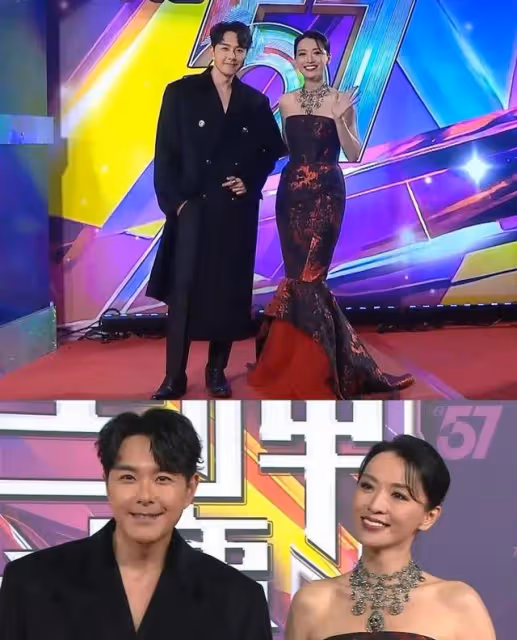 TVB台慶港星齊現身,高海寧艷壓,中年女星個個凍齡!