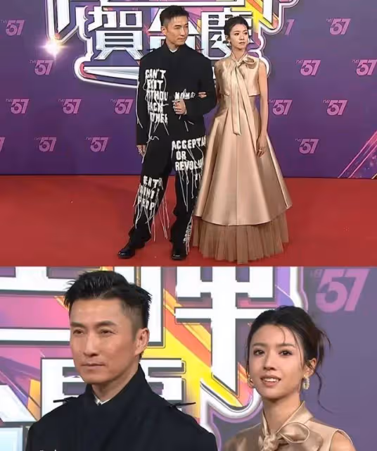 TVB台慶港星齊現身,高海寧艷壓,中年女星個個凍齡!