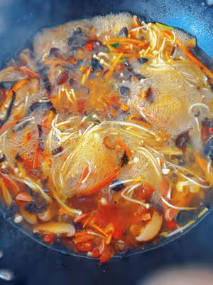 家庭版酸辣湯