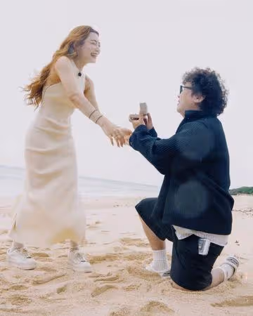 依依答應納豆求婚首發聲!「原來我這麼愛你啊」還原慌亂現場哭了
