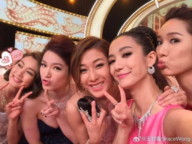TVB高顏值姐妹團難得聚會!為兩女神慶生,嘟嘴合照太可愛