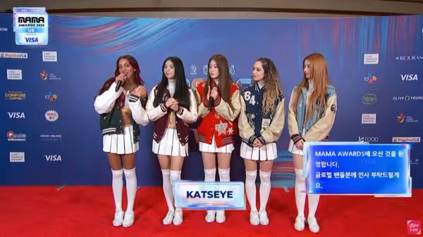 2024MAMA/JYP:跳到60歲! KATSEYE多國語言問候、ILLIT俏皮登場