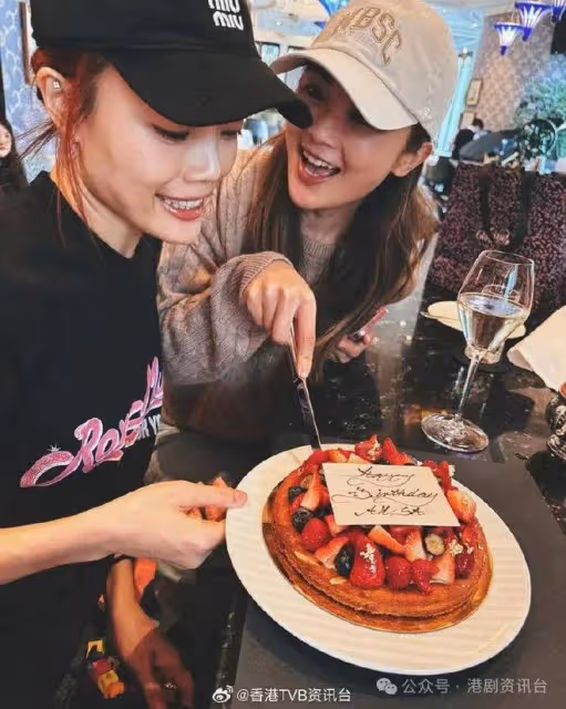 蔡卓妍生日獲容祖兒送蛋糕!祖兒暫不接新工作