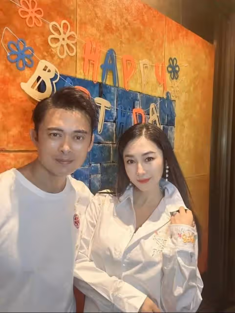 42歲前TVB女星自爆跟老公冷戰兩周,夫妻合體扮若無其事為大女兒慶生