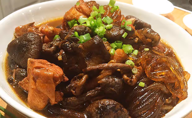 小雞燉蘑菇