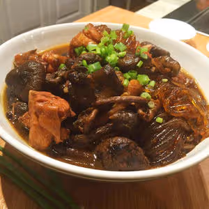 小雞燉蘑菇