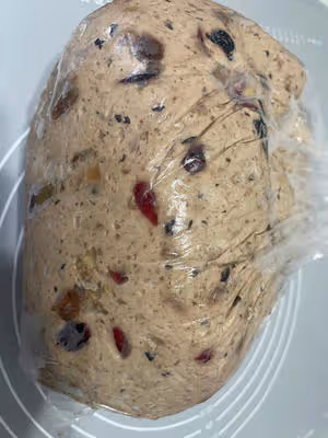 藍莓堅果全麥軟歐包~低油低糖
