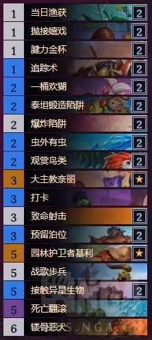 《爐石傳說》步兵獵卡組推薦