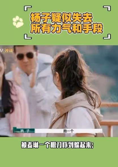 楊子被嚇得話都說不利索《再見愛人4》被麥琳徹底壓制