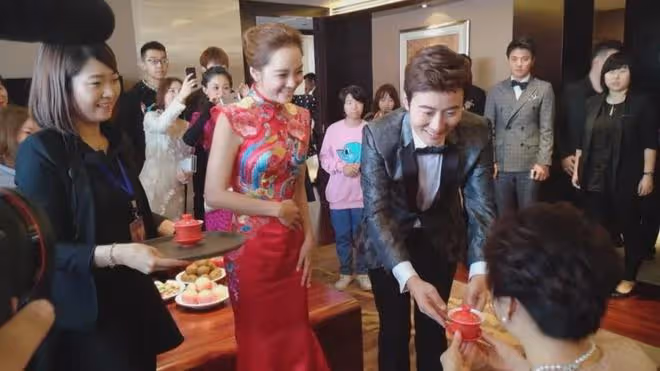 韓國媳婦蔡琳,二婚嫁給「蕭劍」,3年不告訴孩子爸爸是誰