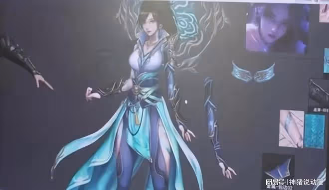 斗破蒼穹:大美女青鱗新建模公布,大長腿好性感,何時回歸已確定